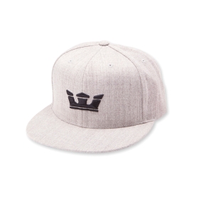 Supra Accessories ICON SNAP Grey Heather Hats | CA-93009